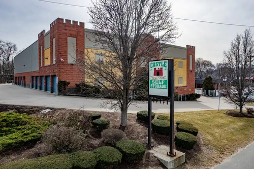Castle Self-Storage in North Weymouth, MA storage facility exterior view