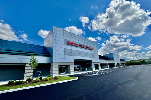 Castle Self Storage of Plymouth storage facility exterior view